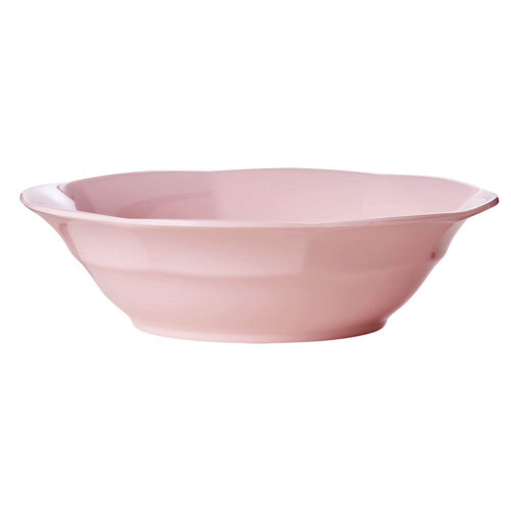 Soft Pink Melamine Bowl  by Rice DK